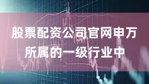 股票配资公司官网申万所属的一级行业中