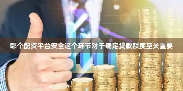 哪个配资平台安全这个环节对于确定贷款额度至关重要